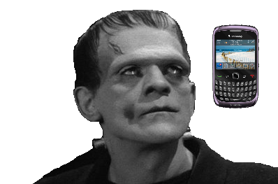 Frankenstein Blackberry
